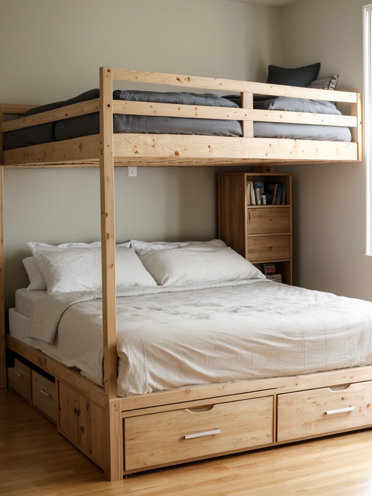 optimize-use-space-loft-bed-raised-platform-bed-that-allows-more-floor-space-includes-built-storage-underneath