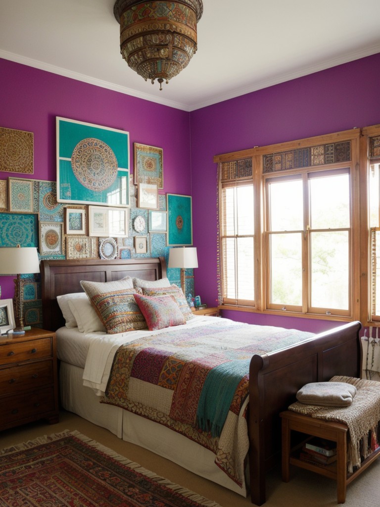 eclectic-boho-chic-bedroom-ideas-mix-patterns-colors-textures-creating-visually-dynamic-eclectic-space