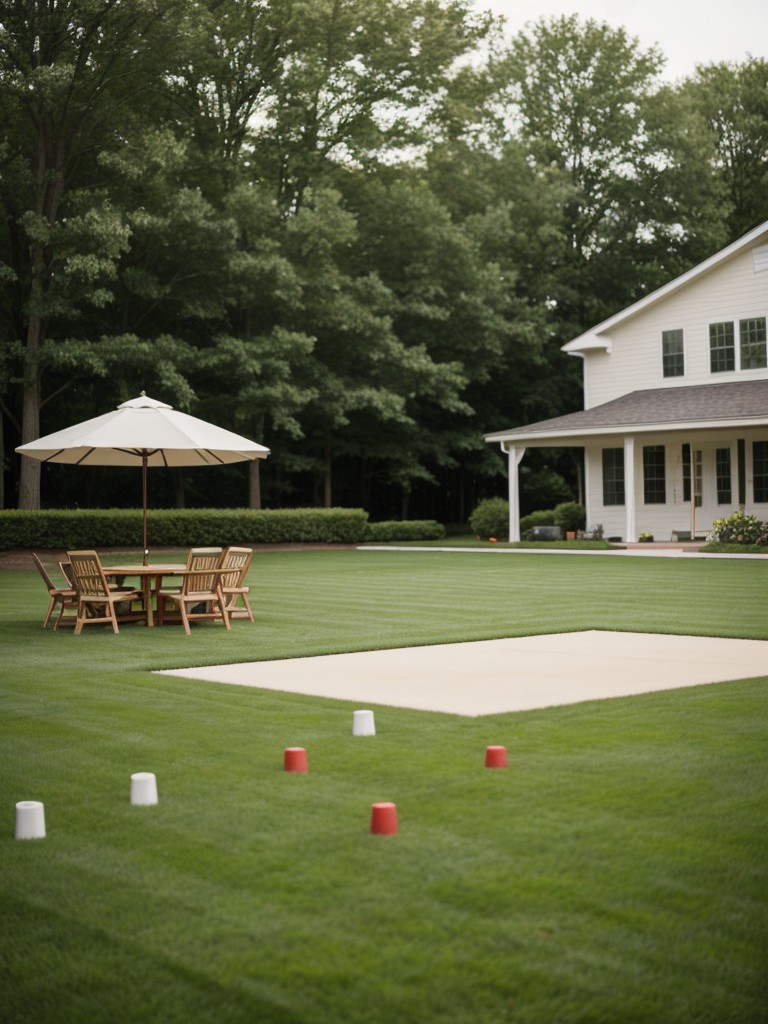 organize-lawn-games-like-cornhole-horseshoes-to-entertain-guests-during-cocktail-hour-reception-breaks