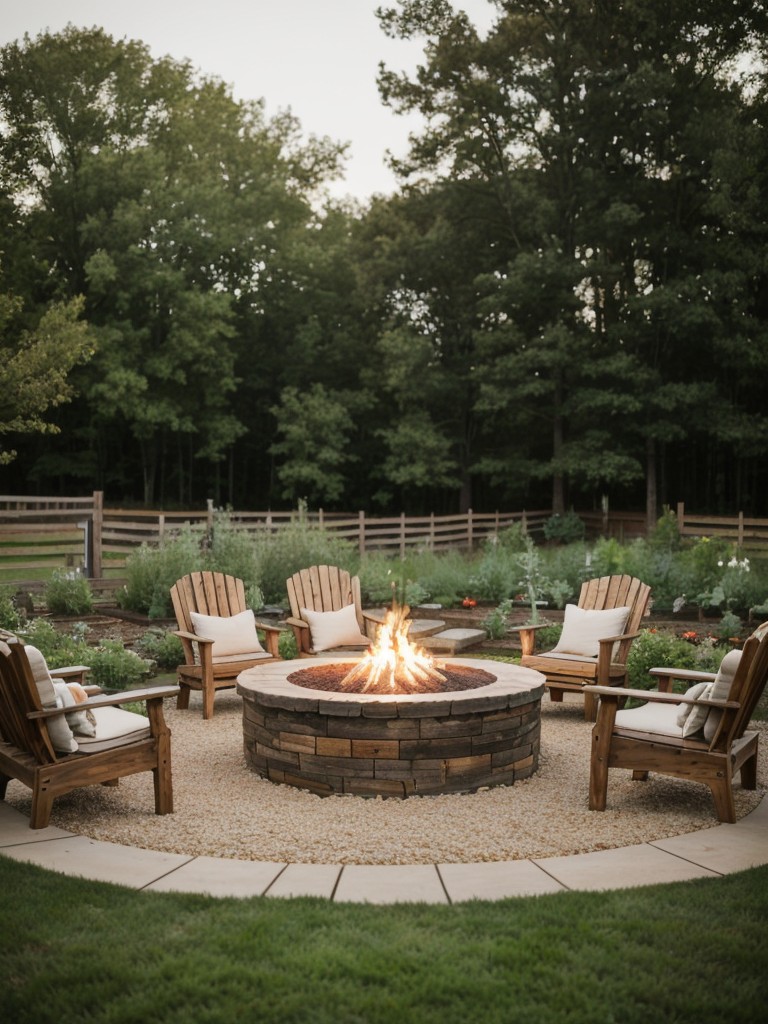 rustic-farmhouse-backyard-ideas-natural-wood-elements-fire-pit-cozy-gatherings-vegetable-garden-touch-self-sustainability