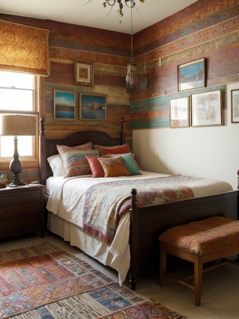 bohemian-bedroom-ideas-vibrant-colors-layered-textures-mix-patterns-prints
