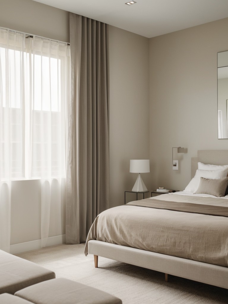 minimalist-bedroom-ideas-sleek-simple-design-neutral-colors-statement-lighting-fixtures