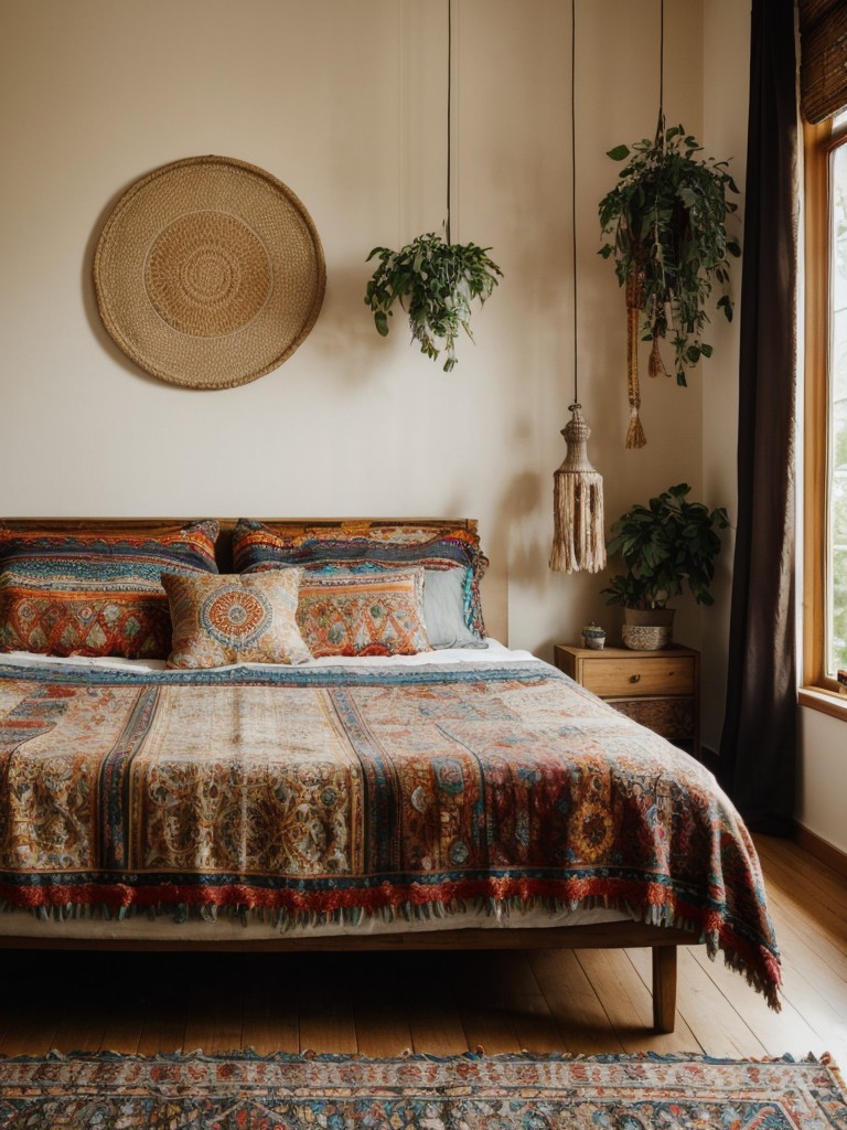 bohemian-bedroom-ideas-eclectic-patterns-global-inspired-decor