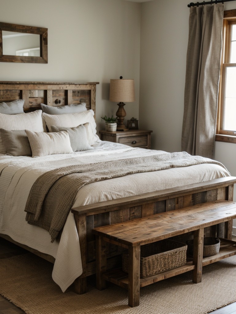 farmhouse-bedroom-ideas-rustic-furniture-reclaimed-wood-accents-cozy-textiles-charming-cozy-aesthetic