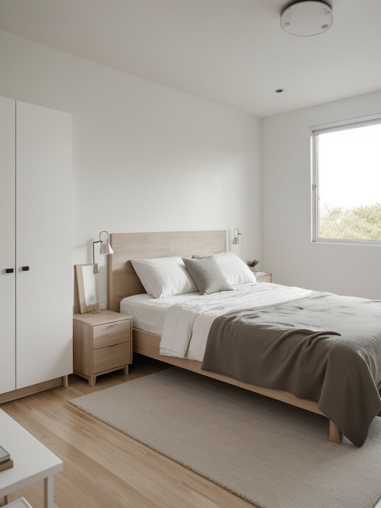 minimalist-bedroom-ideas-simple-color-palette-sleek-furniture-plenty-open-space-clean-clutter-free-environment