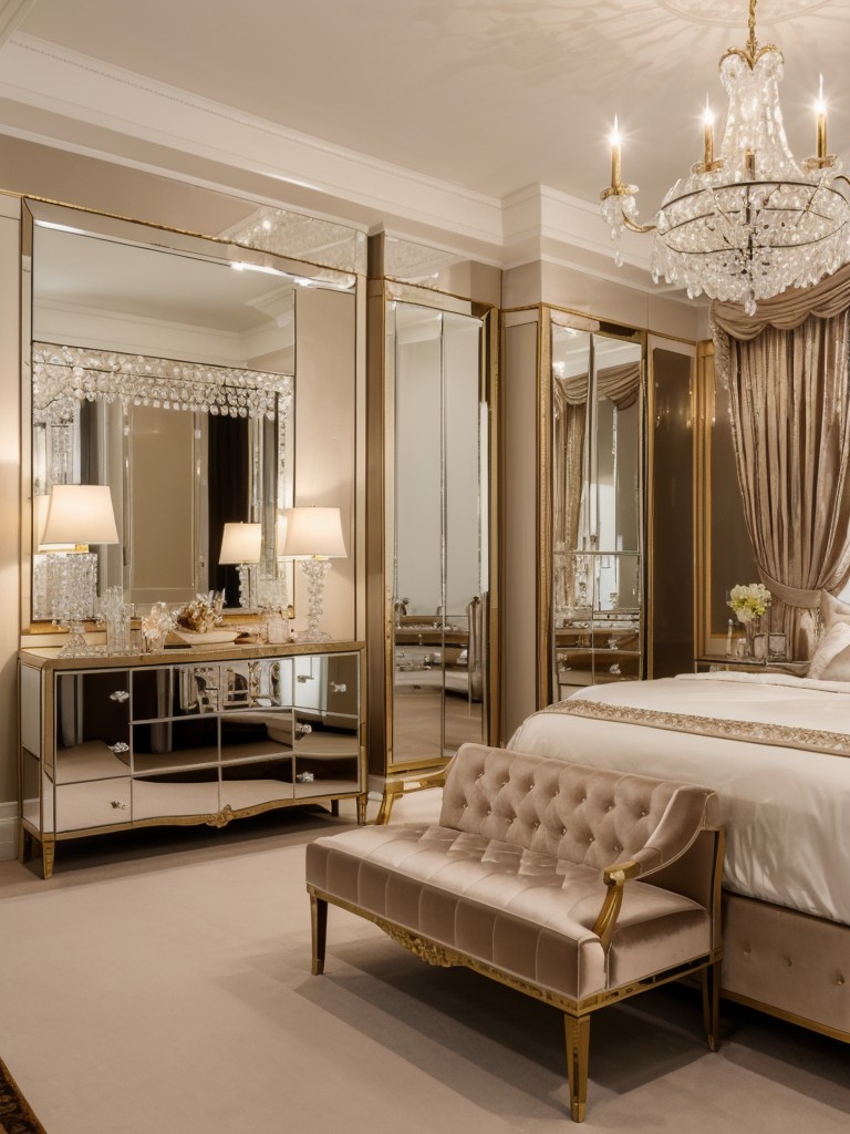 glamorous-bedroom-ideas-touch-hollywood-regency-style-featuring-mirrored-furniture-crystal-chandeliers-luxurious-fabrics-like-velvet-satin-lavish-glam