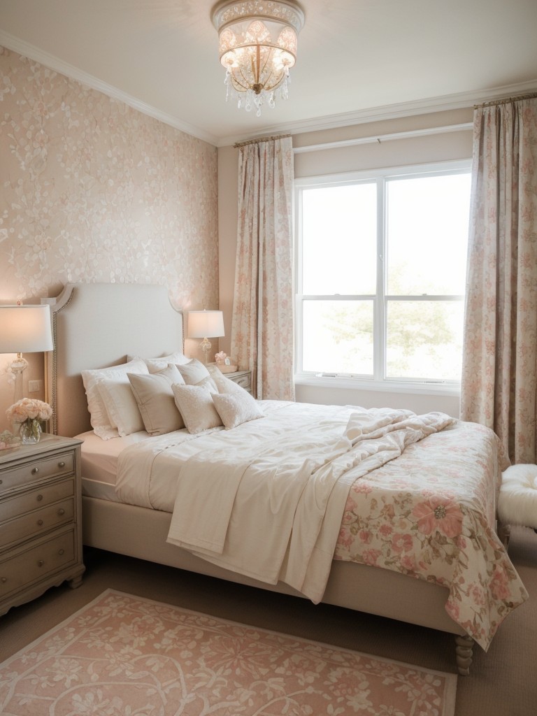 feminine-bedroom-ideas-floral-patterns-delicate-accessories-utilizing-soft-hues-romantic-lighting-charming-elegant-space