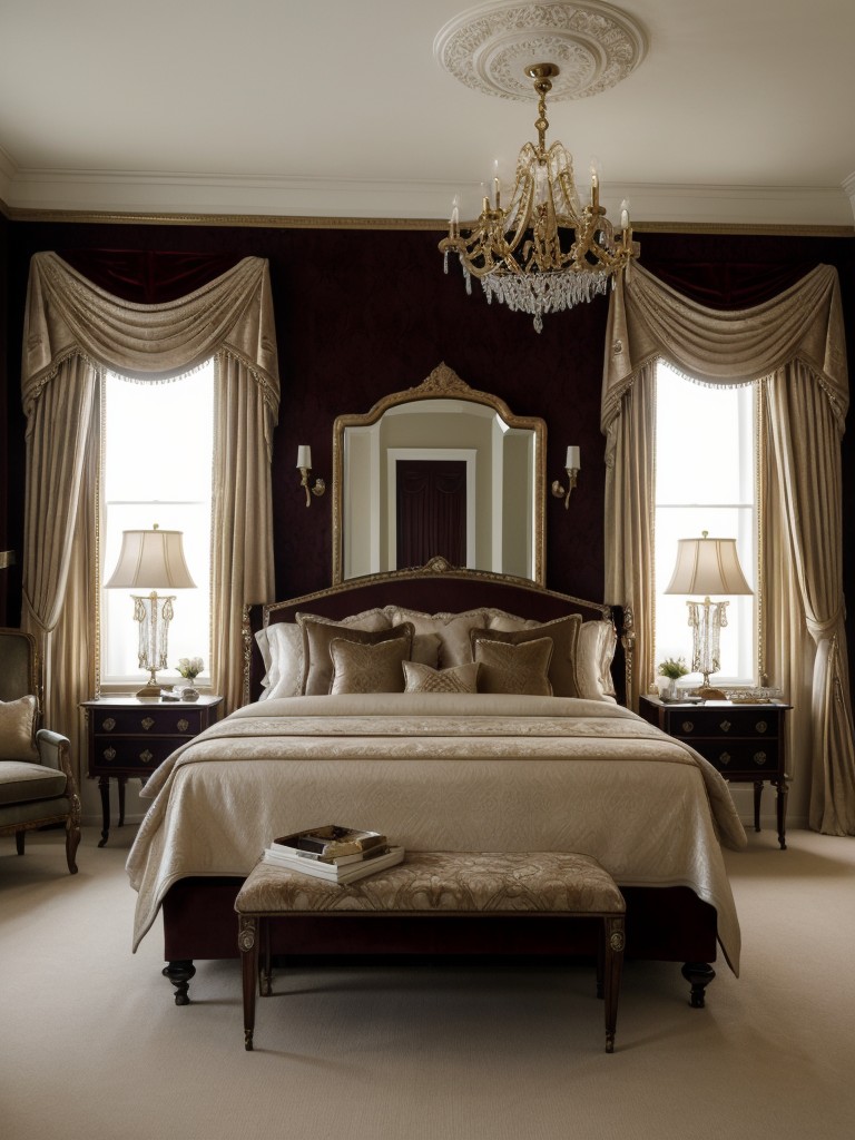 traditional-bedroom-ideas-classic-timeless-design-featuring-elegant-furniture-pieces-rich-fabrics-like-velvet-silk-intricate-patterns-refined-accents-