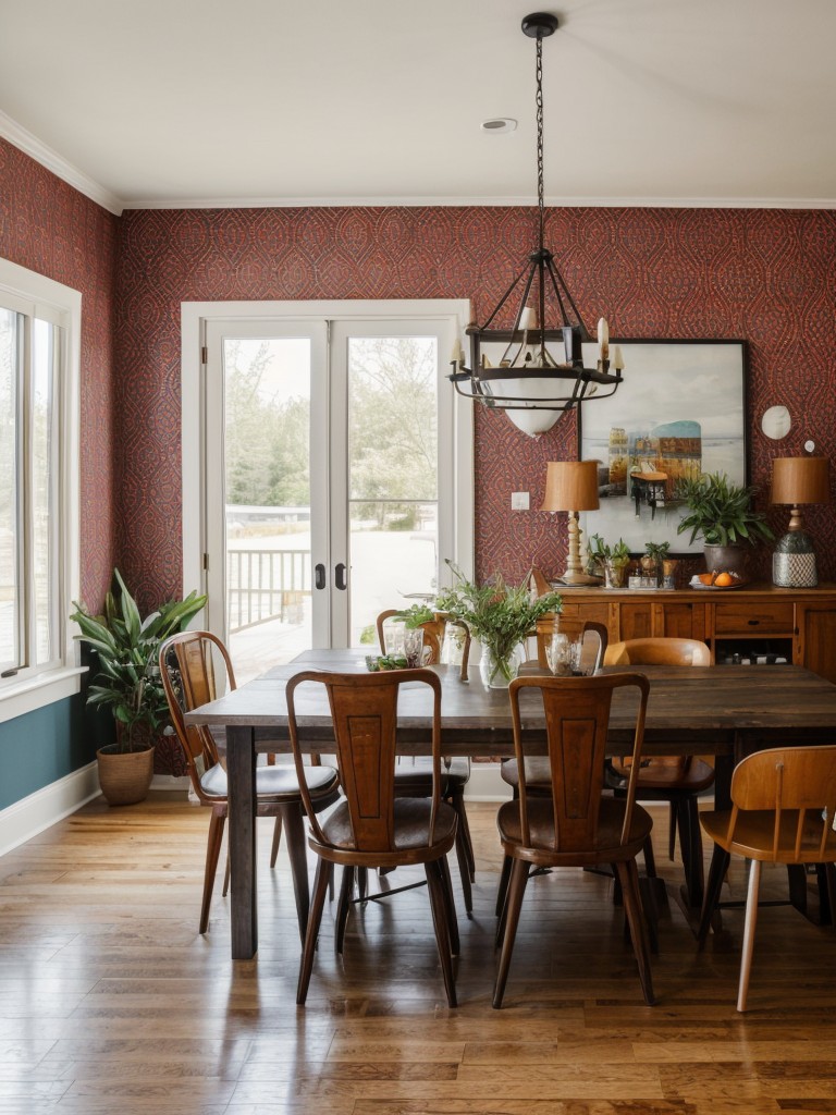 eclectic-dining-room-ideas-mix-different-styles-patterns-textures-creating-unique-vibrant-space