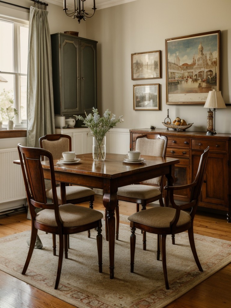 vintage-dining-room-ideas-antique-furniture-retro-accessories-vintage-artwork-bringing-nostalgic-atmosphere-to-space