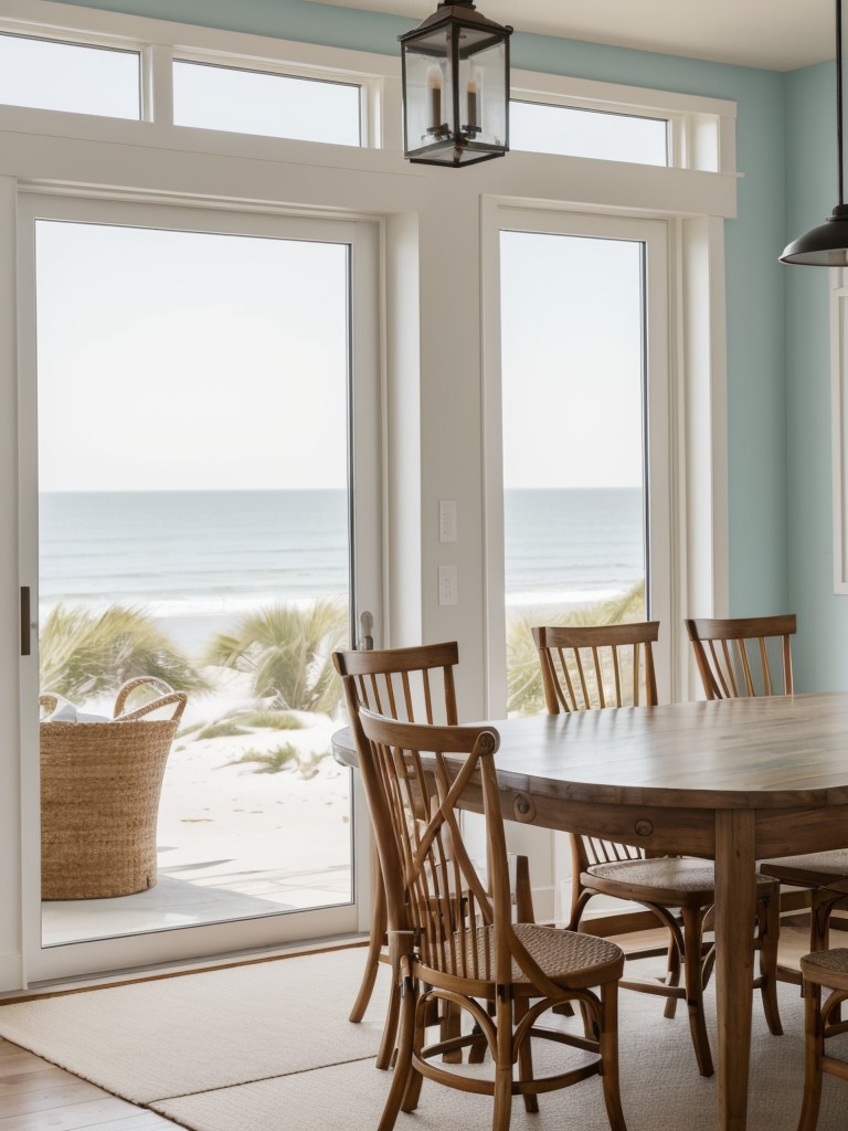 coastal-dining-room-ideas-beachy-color-scheme-natural-textures-coastal-inspired-decor