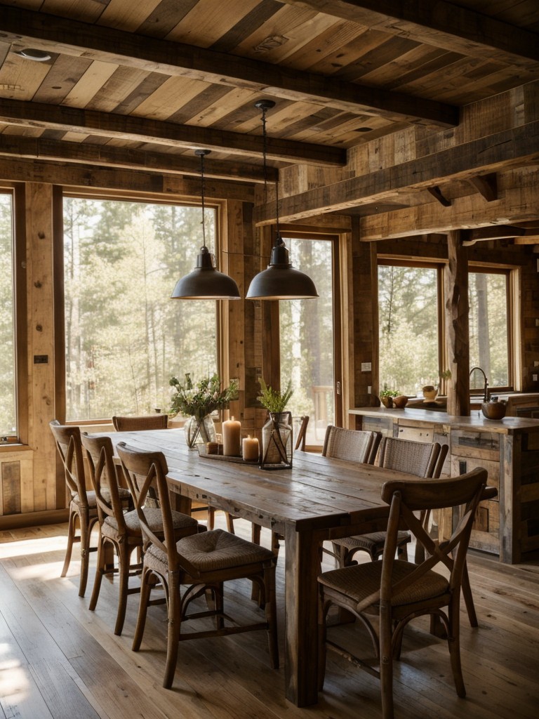 rustic-dining-room-ideas-distressed-wood-furniture-warm-earth-tones-natural-decor-elements