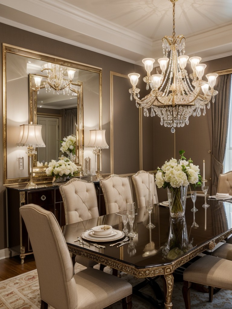 glamorous-dining-room-ideas-luxurious-fabrics-crystal-chandeliers-elegant-table-settings