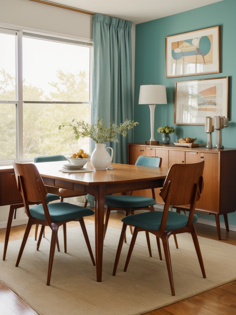 mid-century-modern-dining-room-ideas-iconic-furniture-pieces-retro-colors-touch-vintage-flair