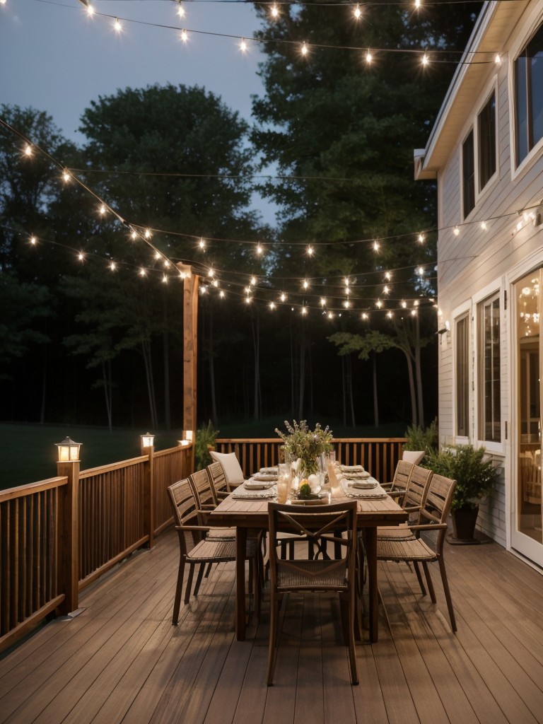 outdoor-dining-room-ideas-alfresco-meals-including-patio-deck-comfortable-seating-dining-table-string-lights-ambiance