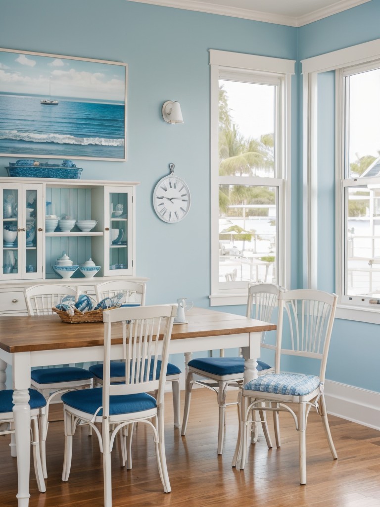 coastal-dining-room-inspiration-beach-themed-decor-hues-blue-white-nautical-accessories
