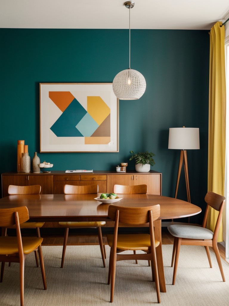 mid-century-modern-dining-room-decor-featuring-sleek-furniture-retro-patterns-bold-pops-color