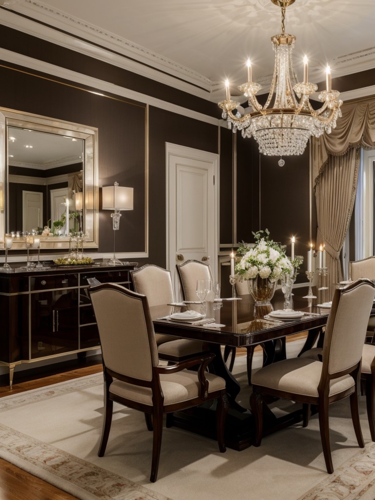 elegant-dining-room-ideas-luxurious-finishes-crystal-chandeliers-elegant-table-settings