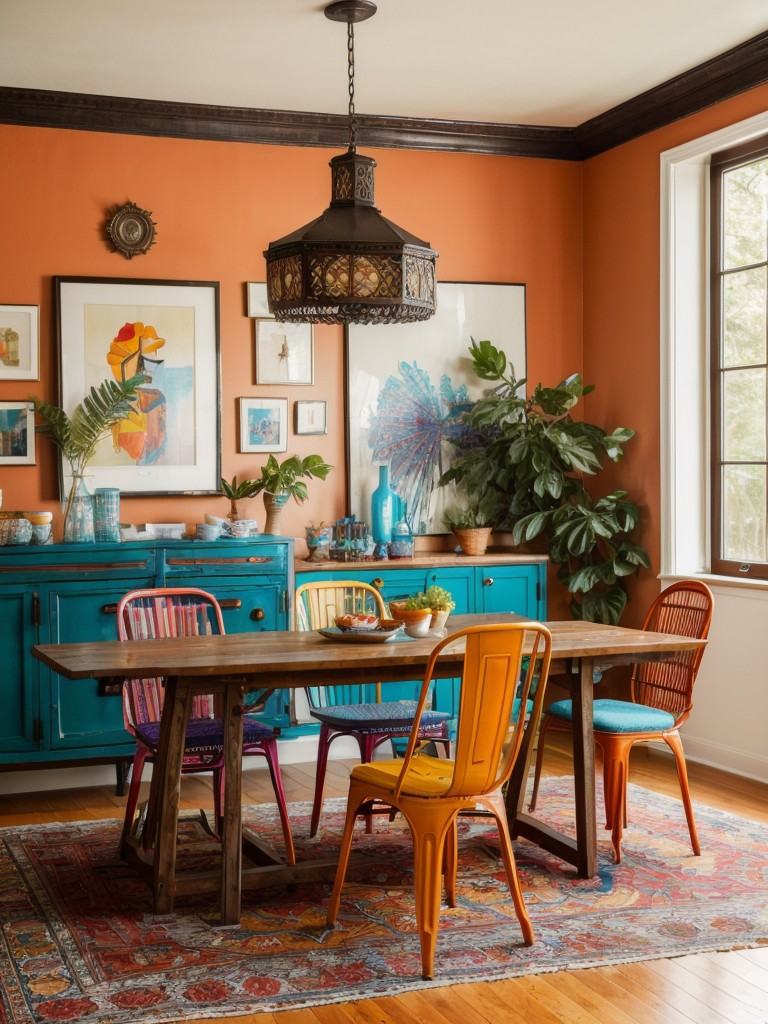 bohemian-dining-room-ideas-eclectic-furniture-vibrant-colors-funky-accessories-free-spirited-artistic-space