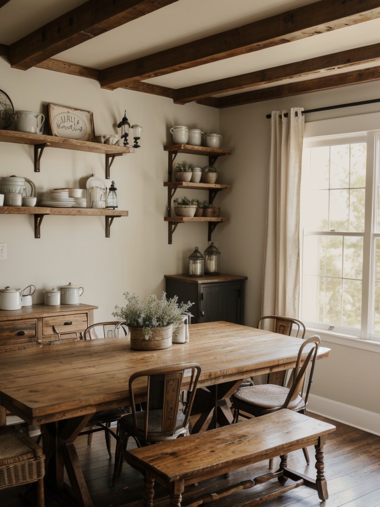 cozy-farmhouse-dining-room-ideas-rustic-furniture-vintage-accents-warm-neutral-color-palette