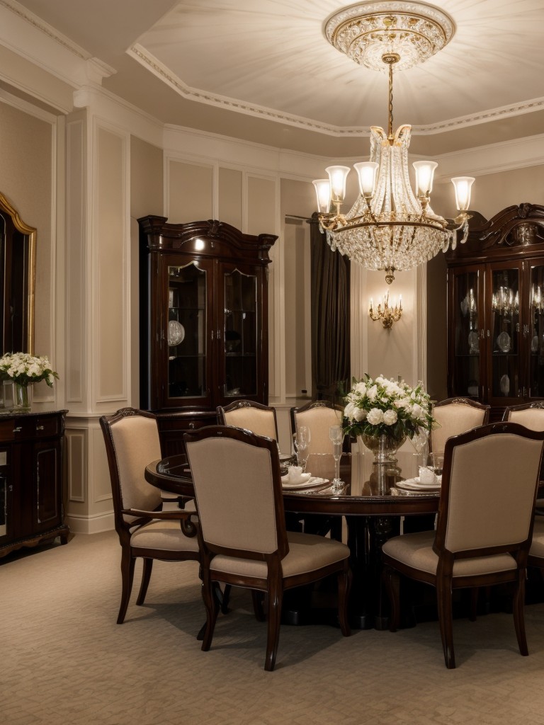 elegant-formal-dining-room-ideas-featuring-luxurious-chandeliers-plush-seating-elegant-table-settings