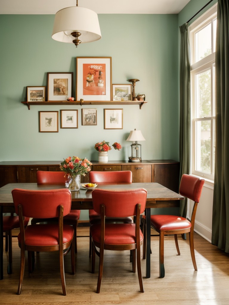 vintage-inspired-dining-room-ideas-retro-furnishings-nostalgic-decor-pops-vibrant-colors