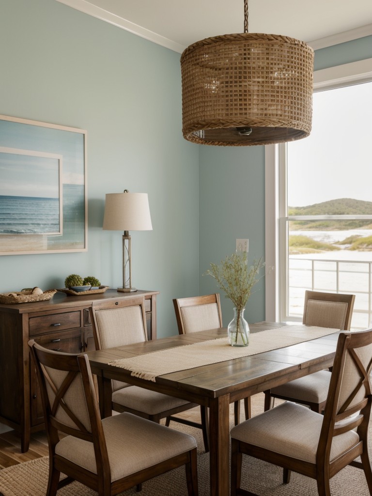 coastal-dining-room-ideas-beachy-relaxed-vibe-using-light-breezy-color-schemes-nautical-decor-natural-textures