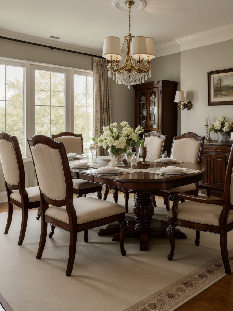 traditional-dining-room-ideas-timeless-appeal-using-elegant-furniture-classic-patterns-formal-table-settings
