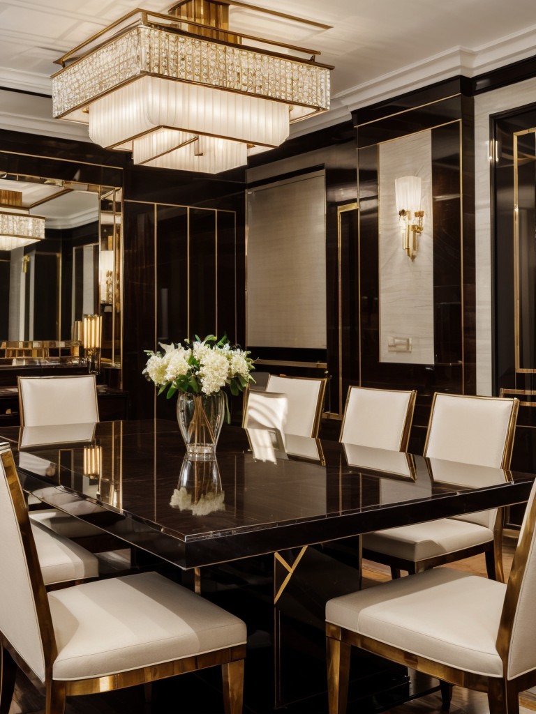 art-deco-dining-room-ideas-glamorous-lighting-fixtures-geometric-shapes-luxurious-materials-sophisticated-1920s-inspired-look