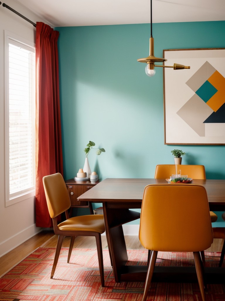 mid-century-modern-dining-room-ideas-retro-furniture-geometric-patterns-bold-pops-color-stylish-vintage-inspired-space