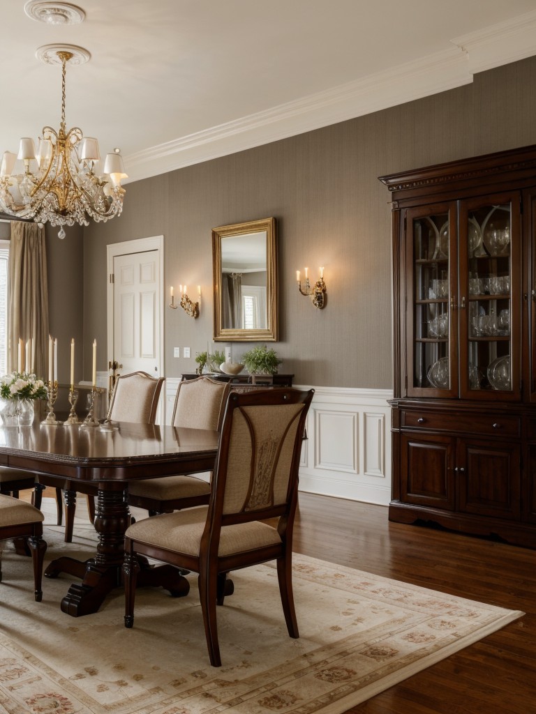 traditional-dining-room-ideas-elegant-furniture-formal-table-settings-classic-wall-moldings-timeless-look