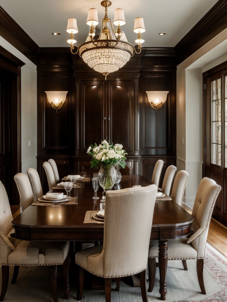 traditional-dining-room-ideas-formal-dining-table-luxurious-fabrics-classic-lighting-fixtures