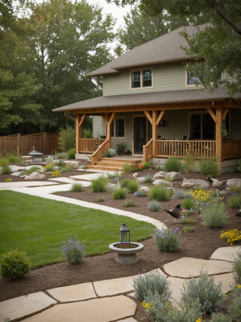 creating-backyard-wildlife-habitat-strategically-placing-bird-feeders-birdbaths-native-plants-that-provide-food-shelter-local-wildlife