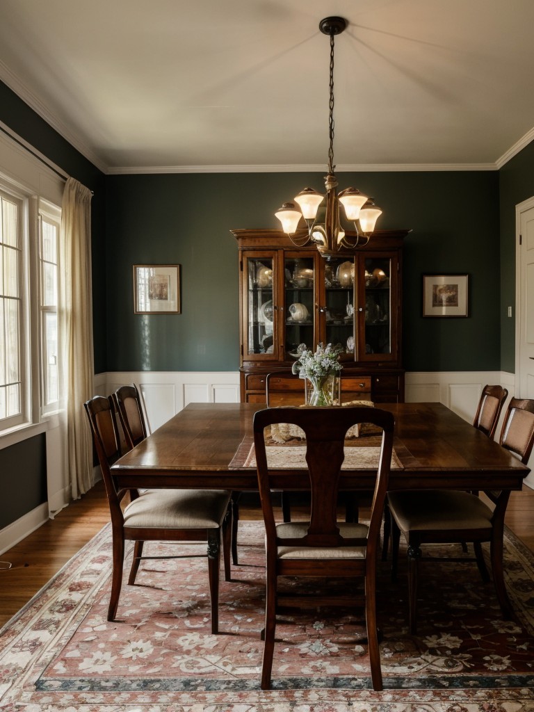 vintage-dining-room-ideas-antique-furniture-vintage-rugs-retro-inspired-lighting-charming-nostalgic-vibe