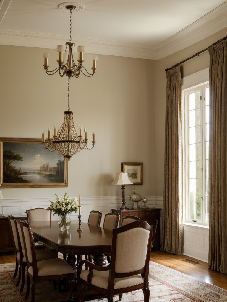 traditional-dining-room-ideas-classic-furniture-pieces-elegant-drapery-formal-wall-art