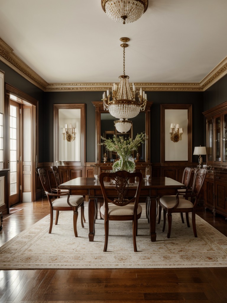 traditional-dining-room-ideas-elegant-furniture-rich-colors-ornate-details-evoking-sense-timeless-sophistication
