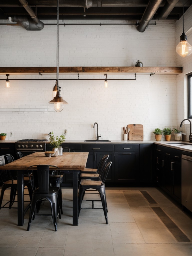 industrial-dining-room-ideas-raw-materials-like-exposed-brick-walls-metal-accents-edison-bulb-lighting-chic-urban-feel