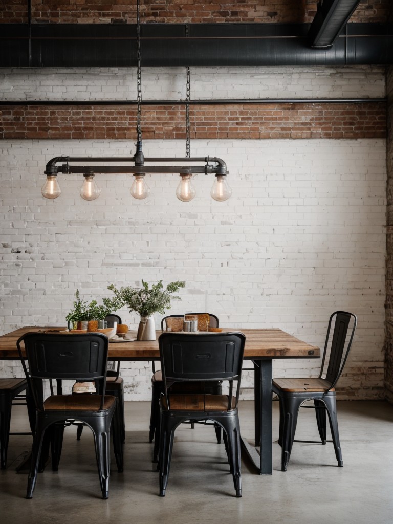 industrial-dining-room-ideas-exposed-brick-walls-metal-accents-utilitarian-furniture-raw-edgy-aesthetic