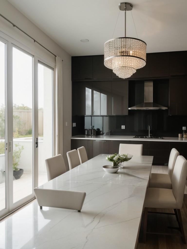 contemporary-dining-room-ideas-minimalist-furniture-sleek-lighting-fixtures-neutral-color-palette