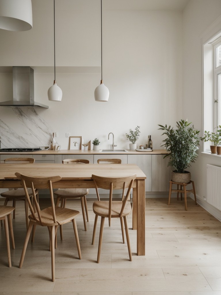 scandinavian-dining-room-ideas-minimalist-design-neutral-color-palette-natural-materials-like-wooden-furniture-plants