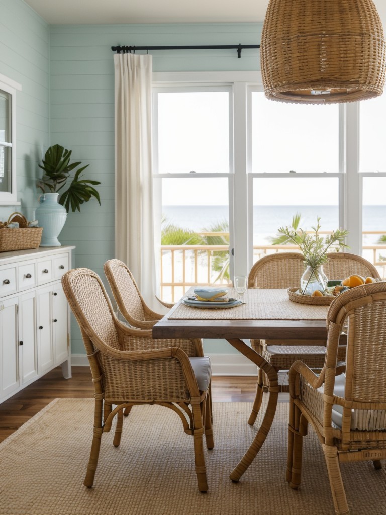 create-coastal-oasis-dining-room-beachy-vibes-using-light-colors-nautical-elements-natural-textures-such-wicker-rattan-relaxed-laid-back-atmosphere