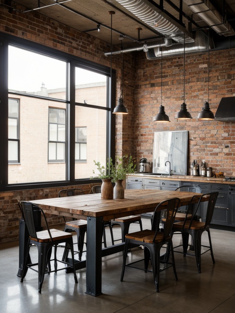 industrial-dining-room-ideas-raw-urban-aesthetic-featuring-exposed-brick-walls-metal-accents-reclaimed-wood-furniture