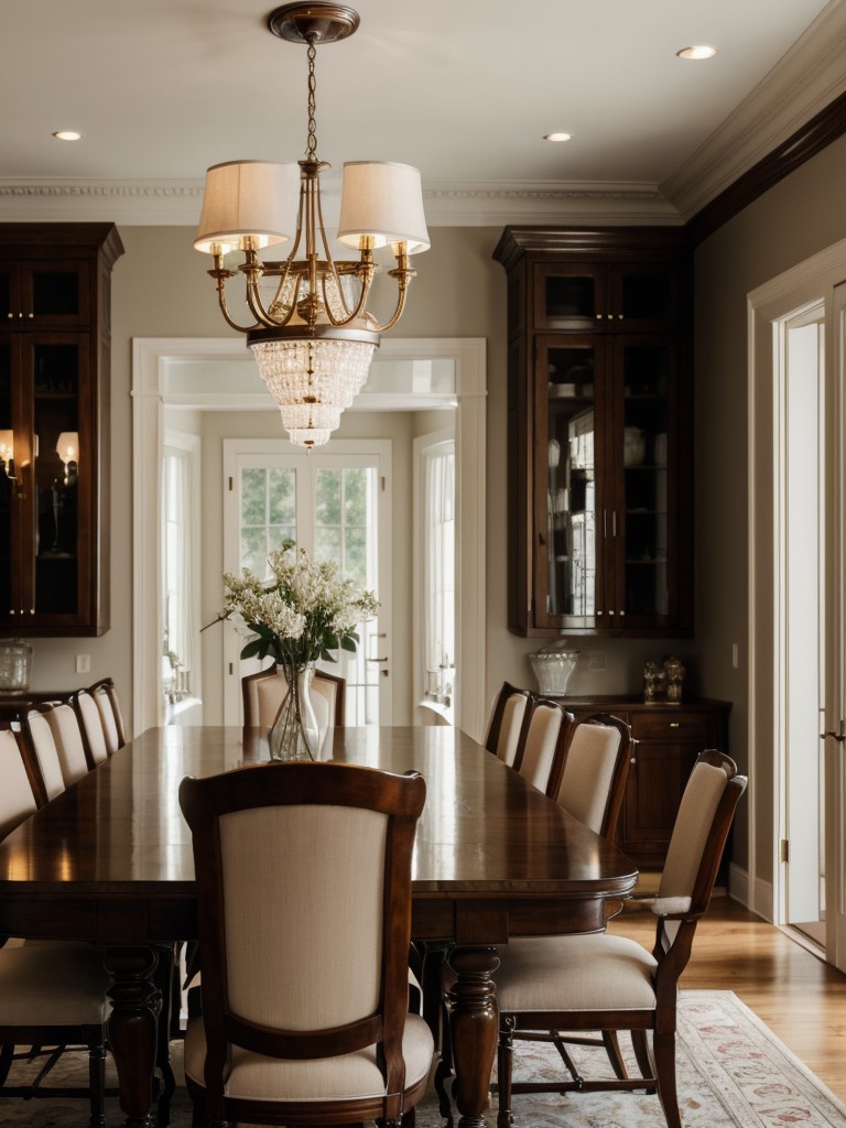 traditional-dining-room-ideas-elegant-furniture-classic-decor-featuring-rich-wood-finishes-formal-lighting-fixtures-timeless-sophisticated-look