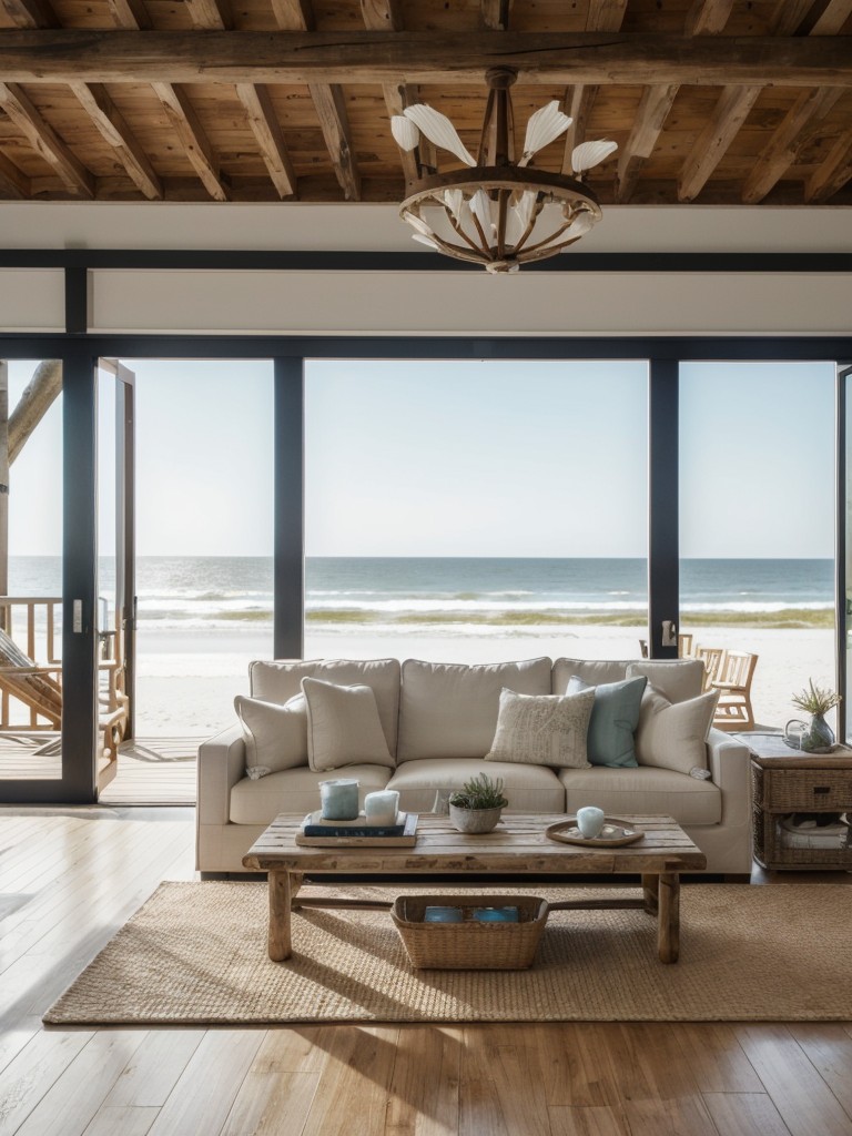 incorporating-seashell-accents-driftwood-furniture-relaxed-seaside-atmosphere