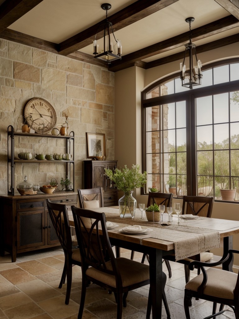 mediterranean-dining-room-ideas-warm-earth-tones-wrought-iron-accents-textured-walls