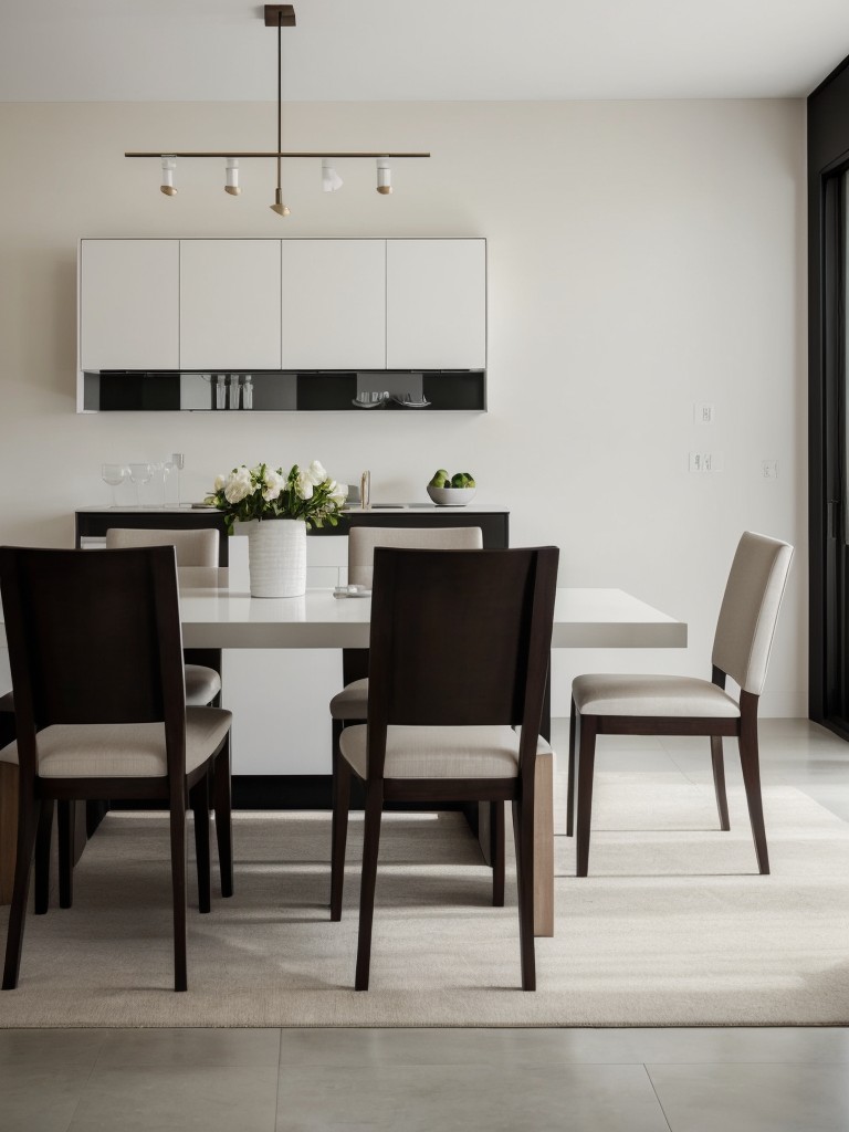 contemporary-dining-room-ideas-sleek-clean-design-elements-using-neutral-color-palette-minimalist-furniture-bold-art-pieces-modern-sophisticated-look