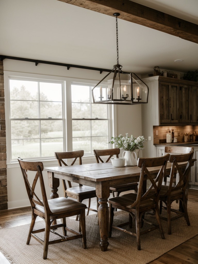 chic-farmhouse-dining-room-ideas-rustic-charm-comfortable-seating-options