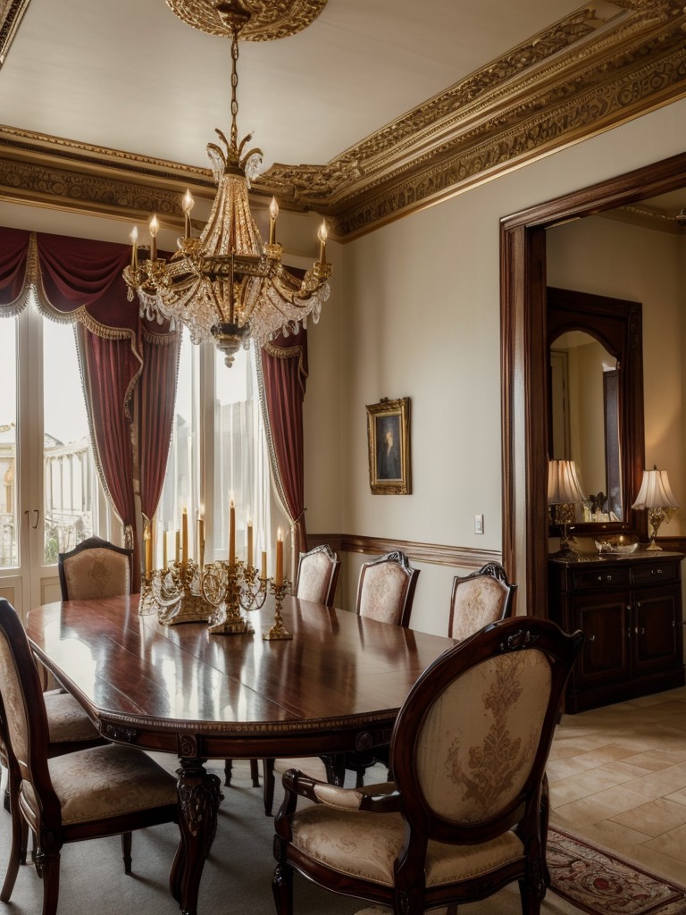 victorian-dining-room-ideas-ornate-furniture-rich-colors-elegant-chandeliers-evoking-sense-grandeur-opulence