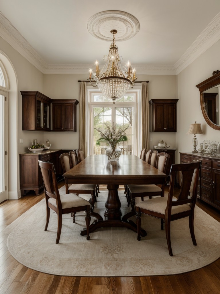 traditional-dining-room-ideas-elegant-furniture-classic-chandeliers