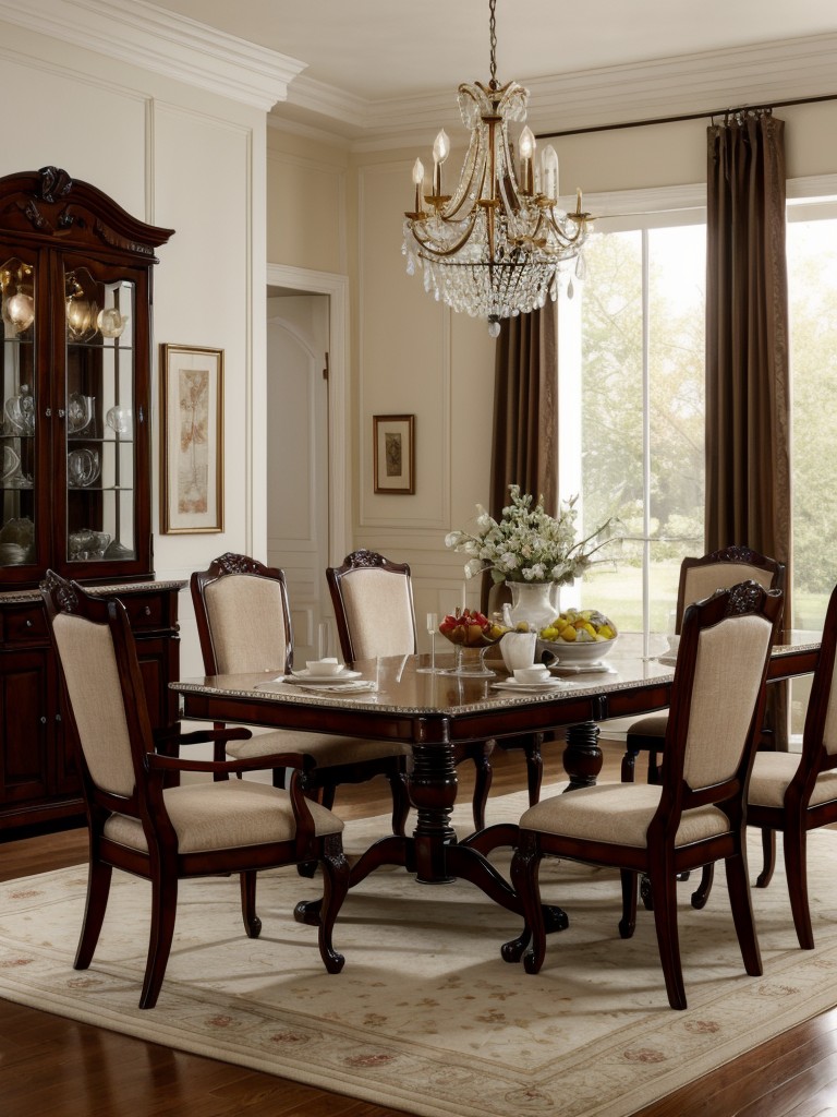 traditional-dining-room-ideas-classic-furniture-pieces-elegant-decor-accents-such-crystal-chandeliers-beautiful-china-cabinets